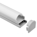 W19 H20 extrusion milky LED led diffuser